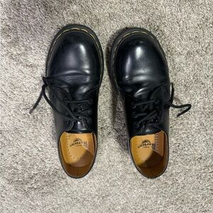 Dr. Martens Classic Black Leather Oxfords
